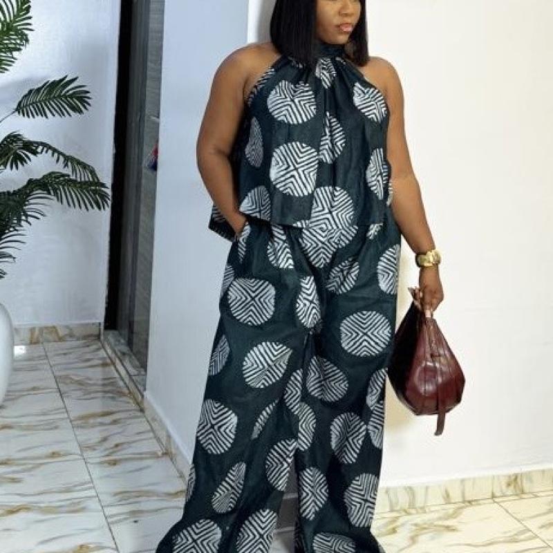Strapless Pant Set
